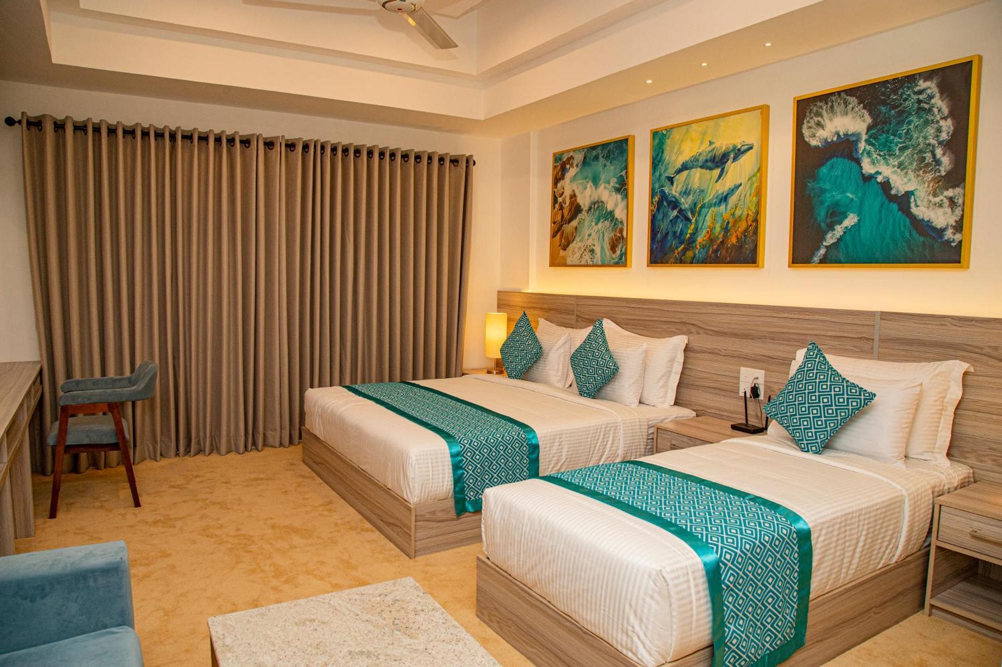 Negombo Ocean Breeze - Bliss On The Beach Luxury Apartments By Serendib Vacation Екстериор снимка