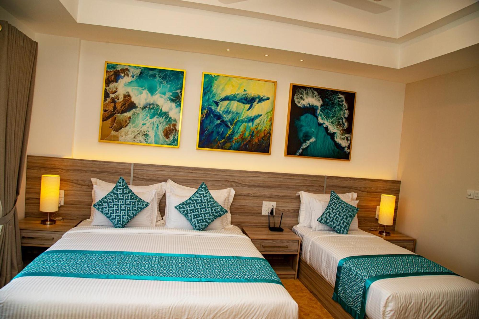 Negombo Ocean Breeze - Bliss On The Beach Luxury Apartments By Serendib Vacation Екстериор снимка